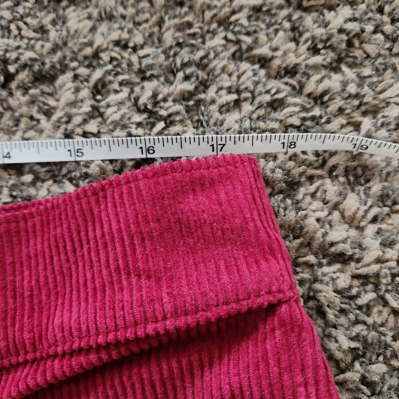 Farm Rio Pink Corduroy Embroidered Pants - Picture 10 of 13